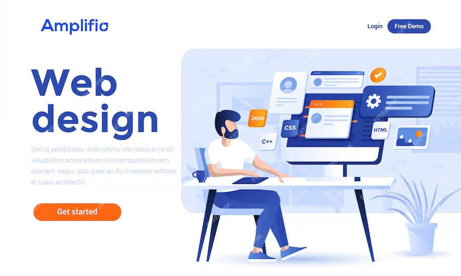 Izrada Web stranice 6 Slika koja ilustrira pojedinca koji se bavi dizajnom web stranice
